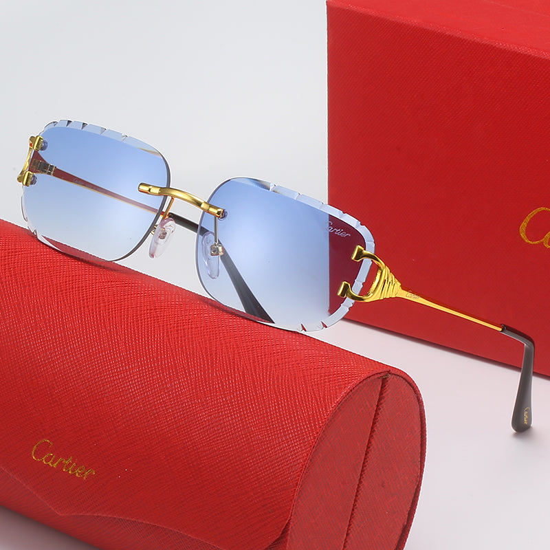 Lunette Cartier Dégradé Bleu Clair