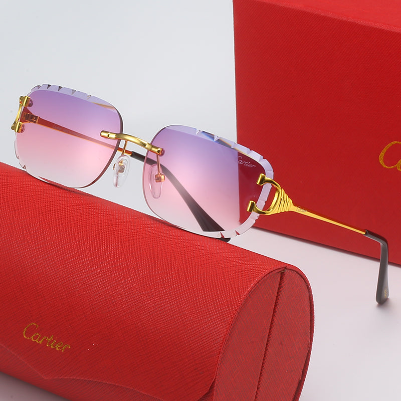 Lunette Cartier Dégradé Rose Vers Violet